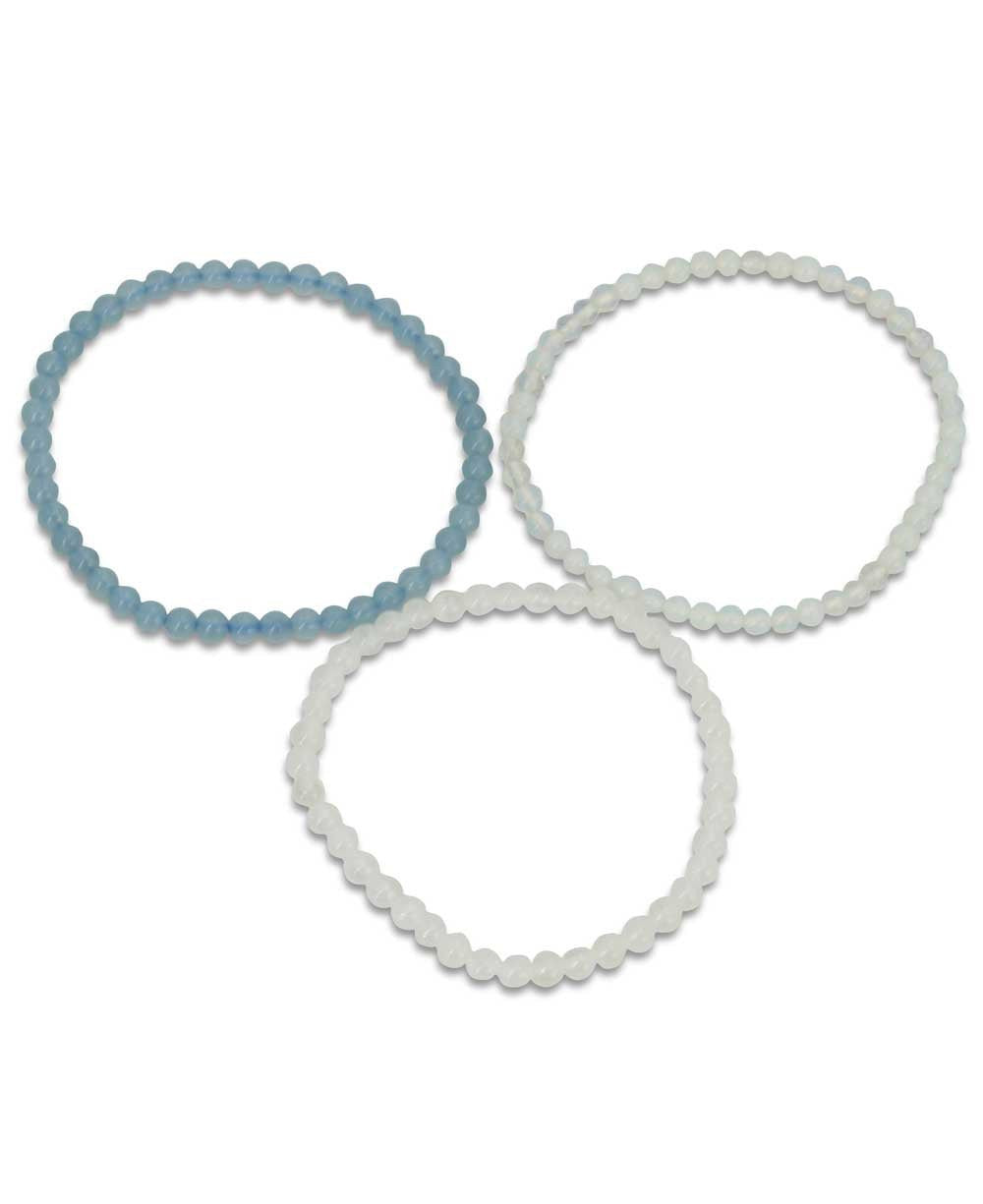 Energy Bracelets for Cleansing and Clarity, Set of 3 - Bracelets