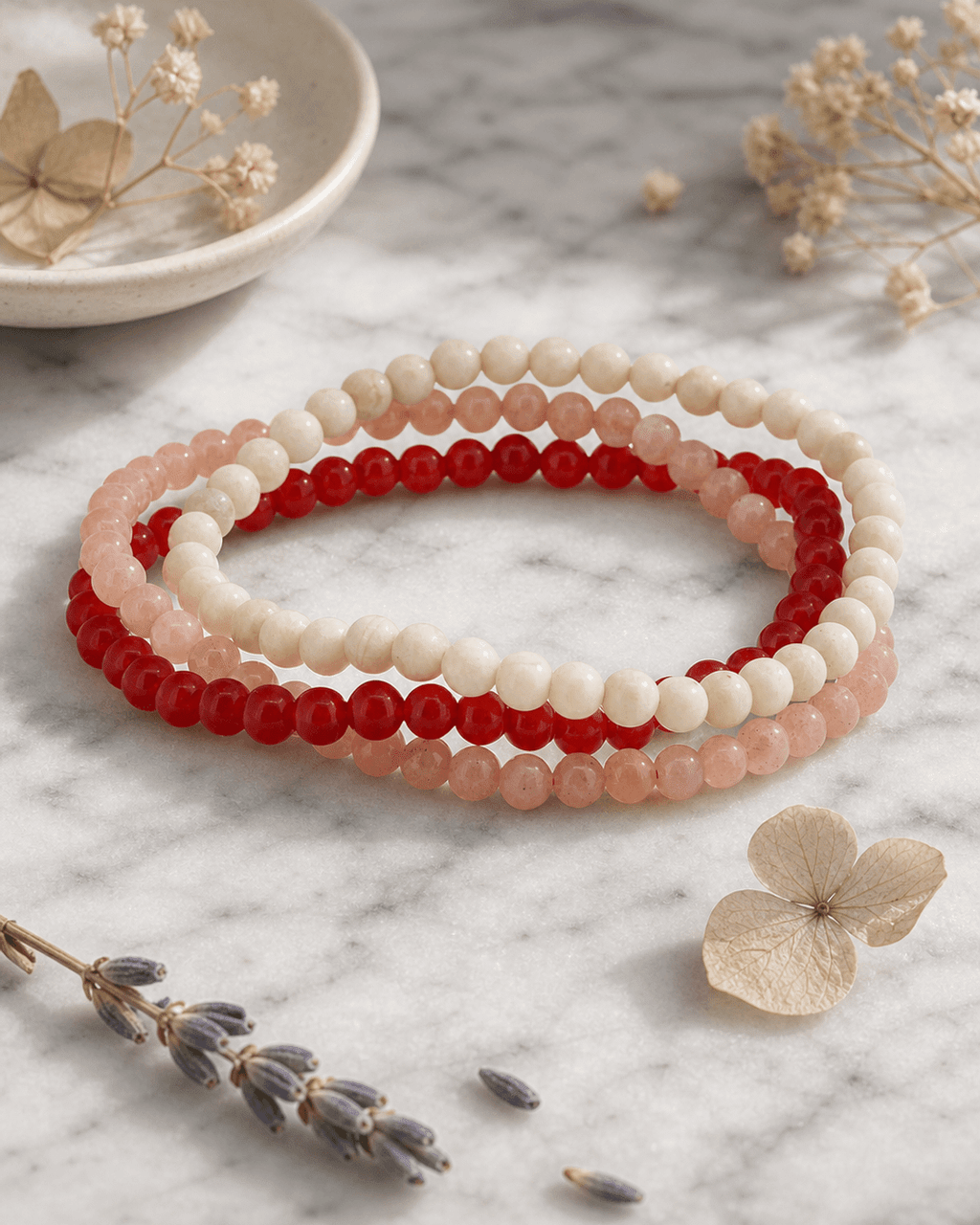 Energy Bracelets for Energizing and Amplification, Set of 3 - Bracelets