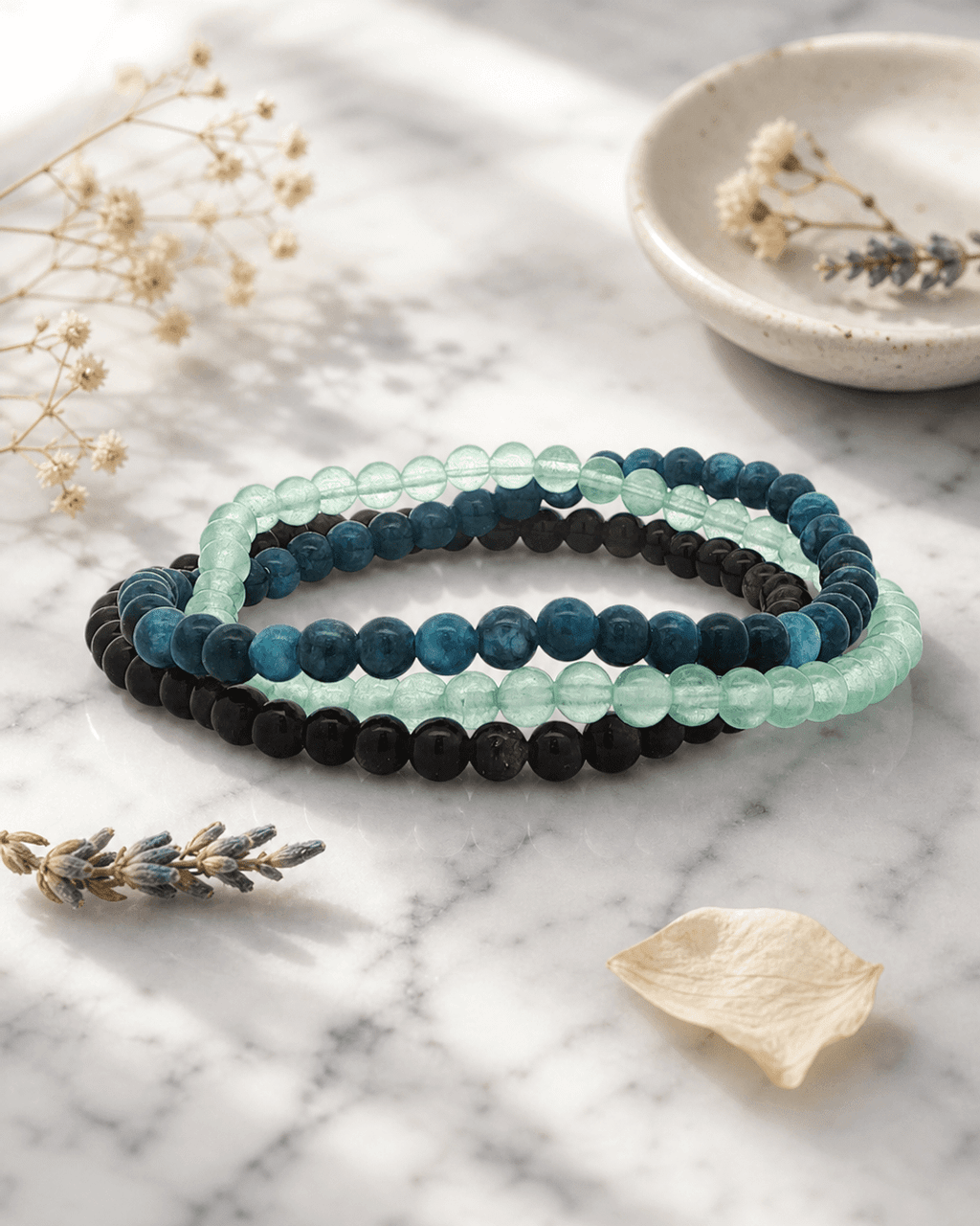 Energy Bracelets for Personal Growth, Set of 3 - Bracelets