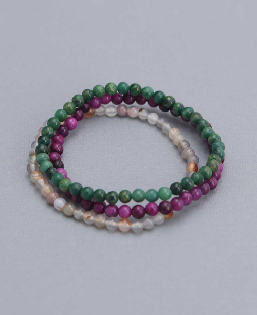 Energy Bracelets for Positive Attitude and Change, Set of 3 - Bracelets