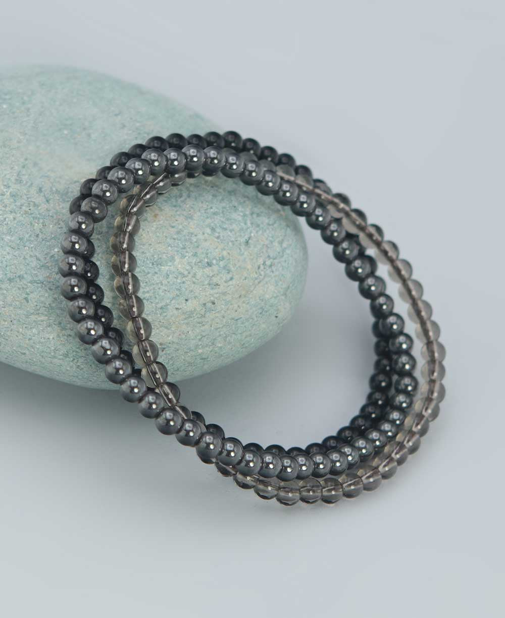 Energy Bracelets for Protection and Centering, Set of 3 - Bracelets