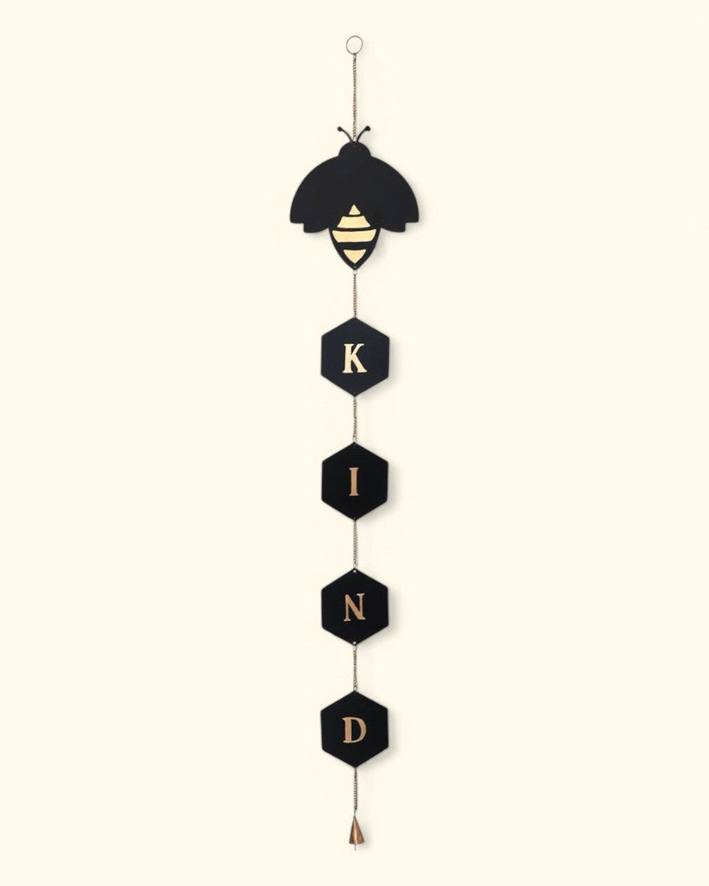 Fairtrade Be Kind Inspirational Wall Hanging - Posters, Prints, & Visual Artwork