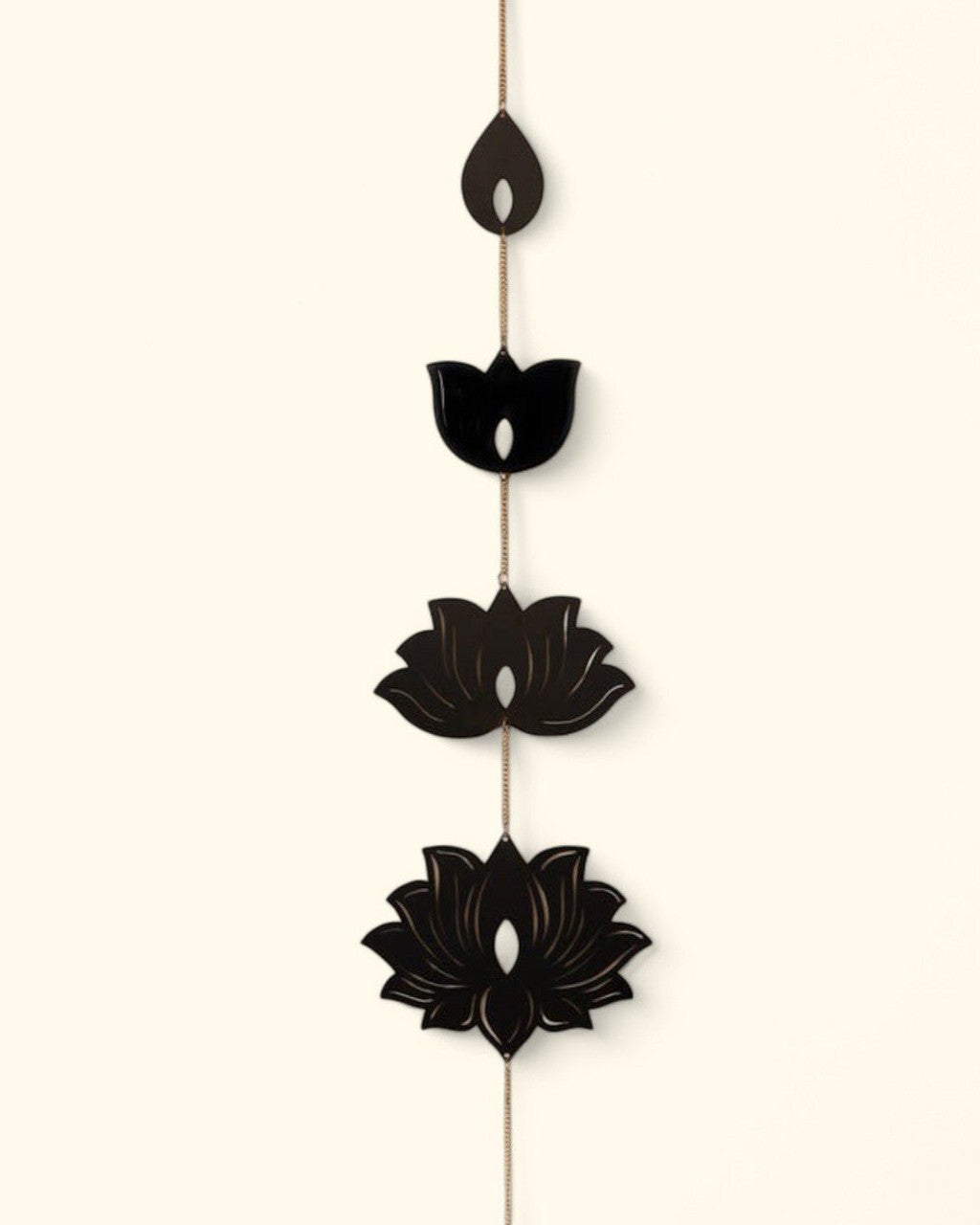 Fairtrade Blooming Lotus Meaningful Wall Hanging - Posters, Prints, & Visual Artwork