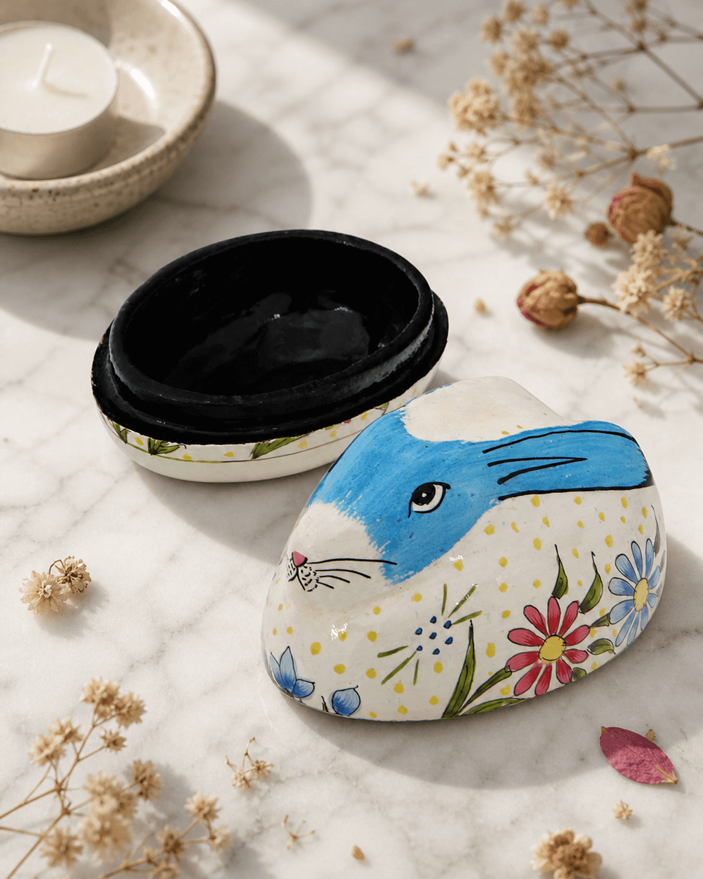 Fairtrade Floral Bunny Box - Gift Boxes & Tins
