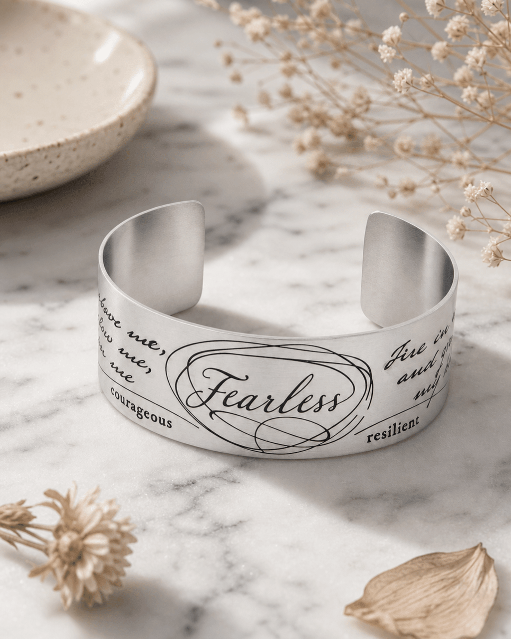 Fearless Cuff Bracelet - Bracelets