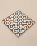 Flower of Life Wood Trivet - Trivets