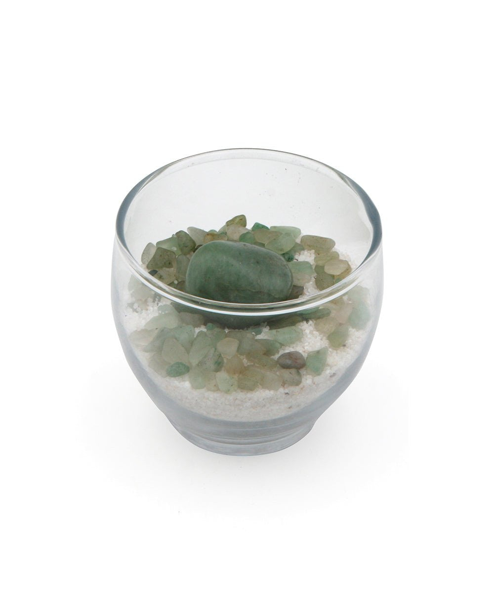 Healing Gemstone Desk Parfait - Amethyst