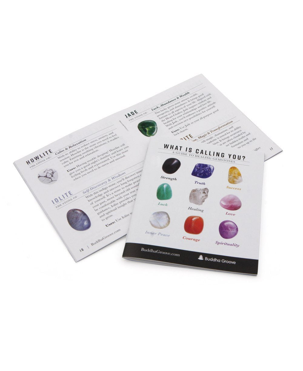 Healing Gemstone Set for Protection and Grounding -