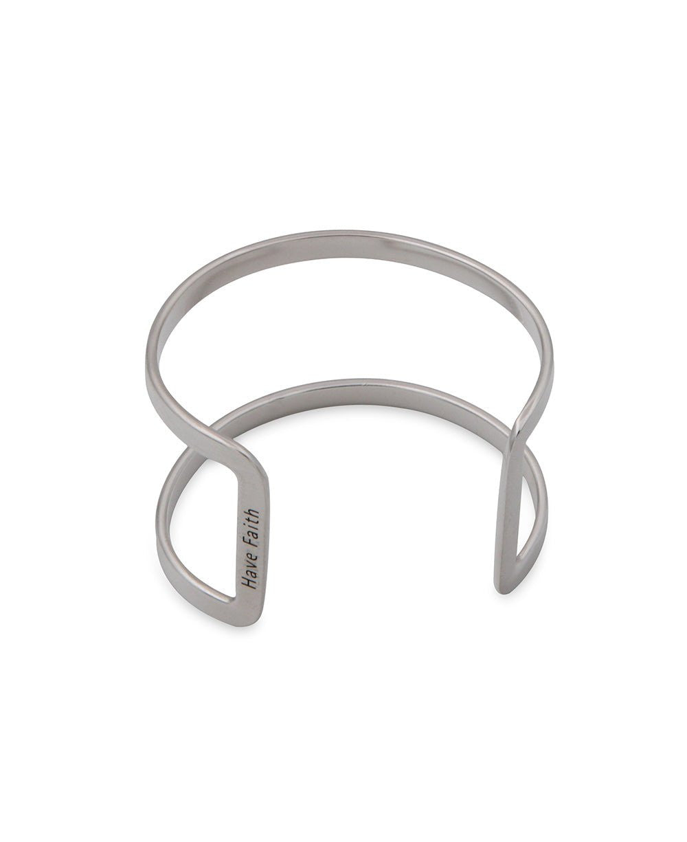 Hidden Mantra Wide Cuff Bracelets - Bracelets Just Breathe