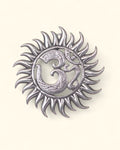 Imperfectly Perfect Om Sun Wall Hanging - Wind Chimes