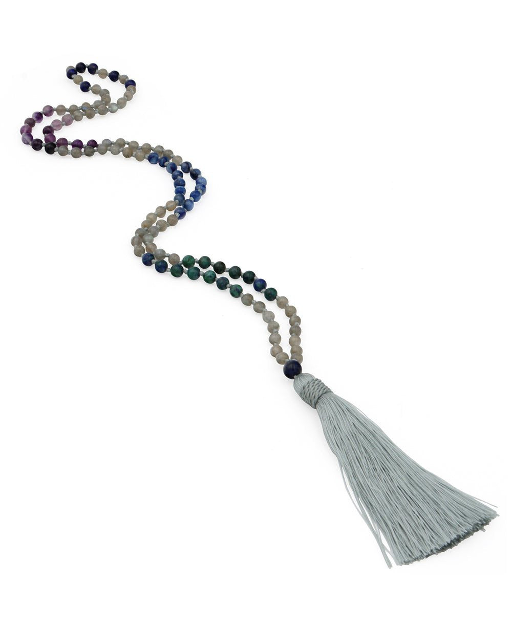 Intuition and Insight Gemstone Energy Mala - Prayer Beads