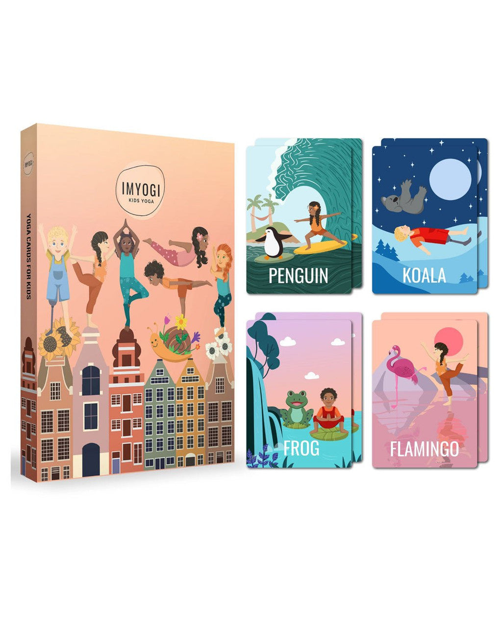 Kids’ Yoga Cards – 30 Pose Deck for Mindful Movement and Play - Media