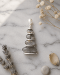 Labradorite Zen Cairn Sterling Silver Pendant - Pendants