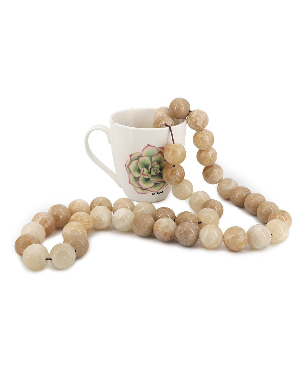 Large Decorative Indonesian Onyx Beads Strand - Wreaths & Garlands