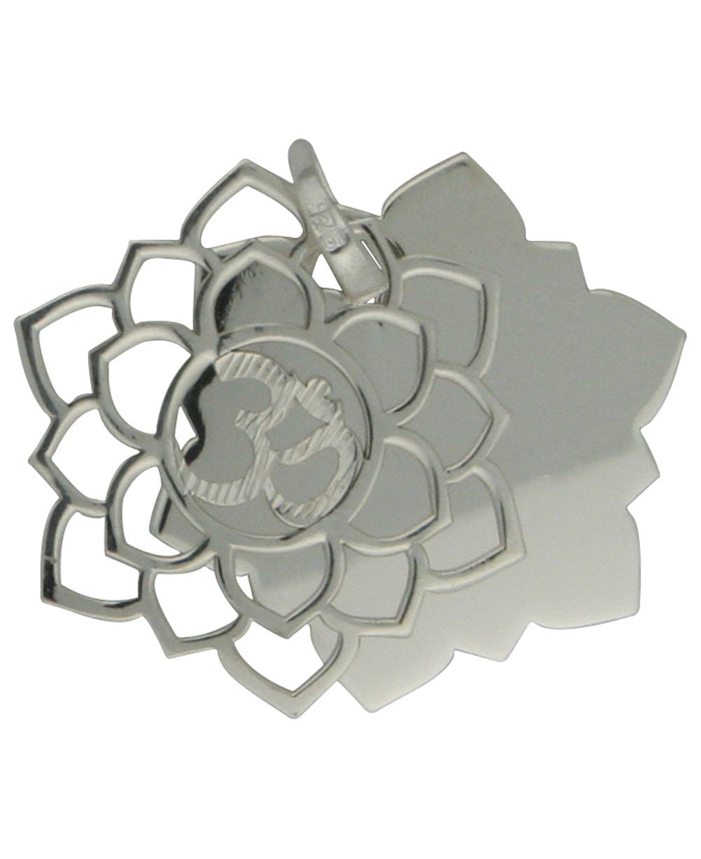 Layered Chakra Pendants in Sterling Silver - Charms & Pendants Crown Chakra