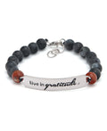 Live In Gratitude Gemstone Bracelet - Bracelets