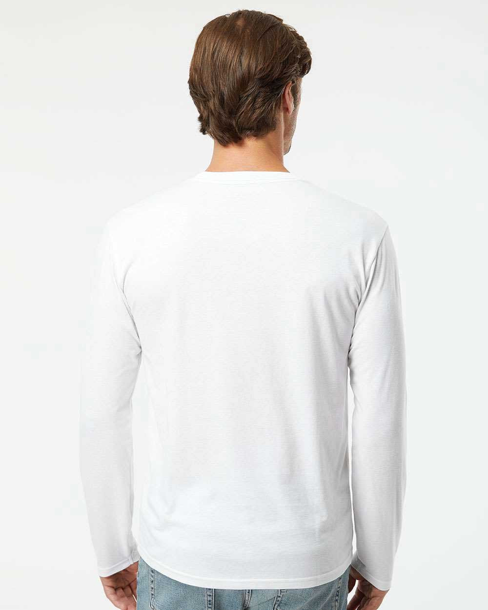 Men’s Namaste Penguin Recycled Bottles Long Sleeves Tee - Shirts & Tops S