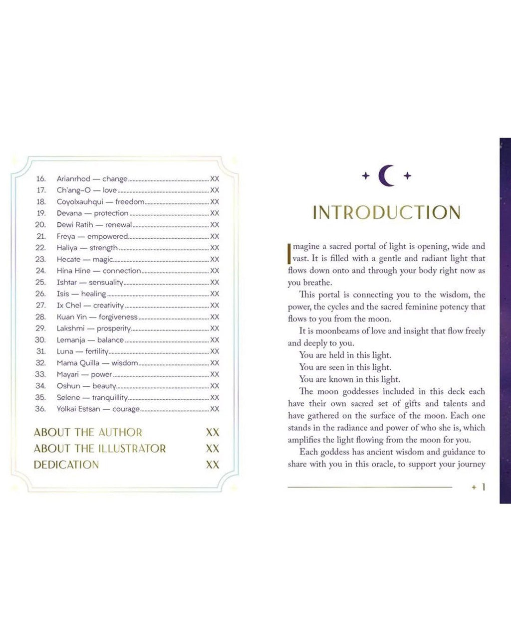 Moon Goddess Oracle - 36 - Card Divine Feminine & Lunar Wisdom Deck - Books