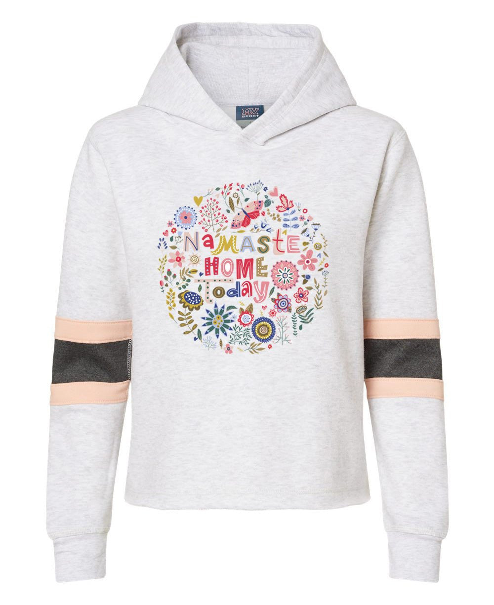 Namaste Home Today Women's Fleece Hooded Sweatshirt - Shirts & Tops S