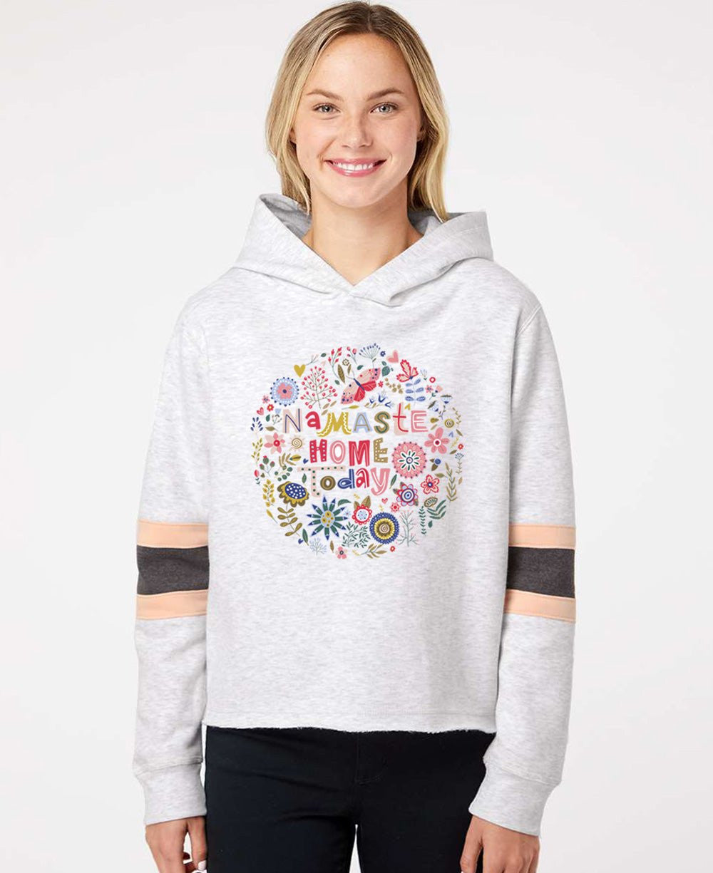 Namaste Home Today Women's Fleece Hooded Sweatshirt - Shirts & Tops S