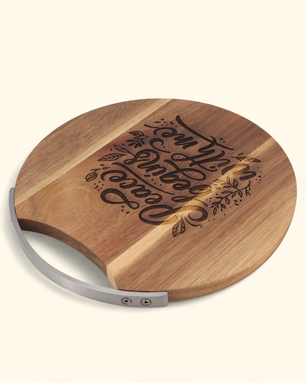 Peaceful Moments Cheese Board Wall Hanging - Wall Hanging