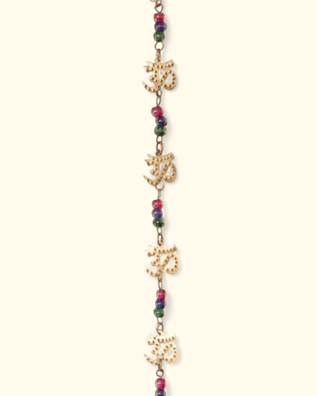 Seven Om Symbol Wall Hanging With Bell - Posters, Prints, & Visual Artwork