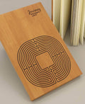 Square Design Meditation Labyrinth Meditation Journal - Media - -