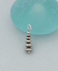 Sterling Silver Beaded Cairn Pendant - Charms & Pendants