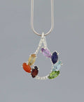 Sterling Silver Chakra Vine Pendant - Charms & Pendants - -