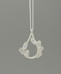 Sterling Silver Moonstone Vine Pendant - Charms & Pendants