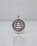 Sterling Silver Zen Cairn Stack Pendant - Pendant