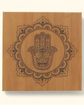 Symbol of Protection, Hamsa Wall Hanging - Wind Chimes