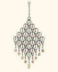 Traditional Bells And Beads Wall Hanging Chime - Wind Chimes