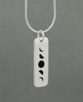 Trust the Journey Buddha Groove Sterling Silver Moon Pendant - Charms & Pendants