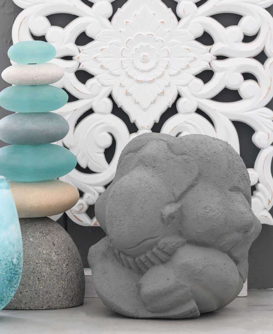 Urban Design Sandstone Finish Weeping Buddha Statue - 