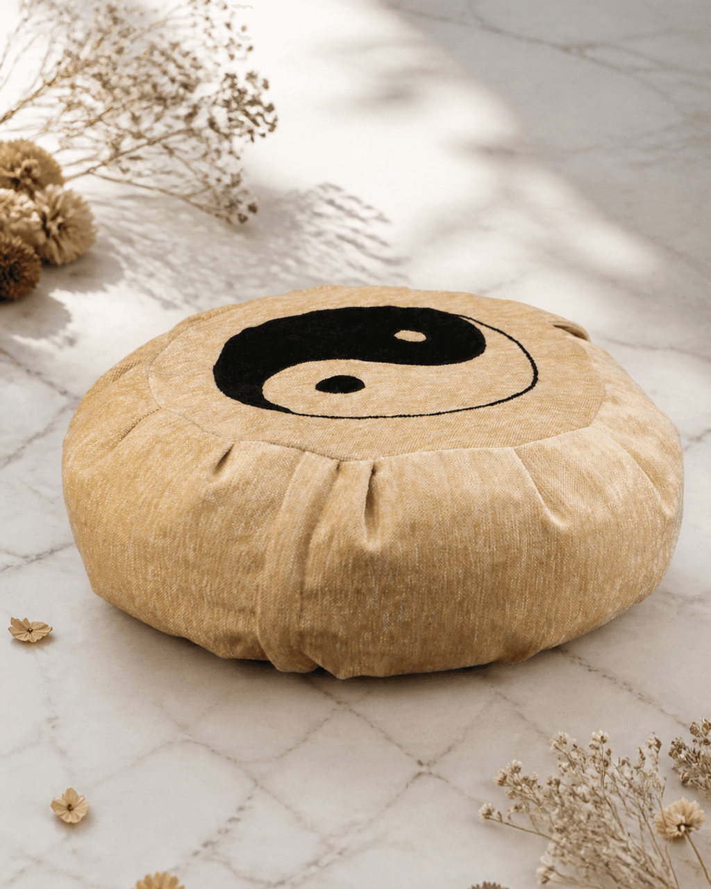 Yin Yang Zafu Meditation Cushion - Massage Cushions