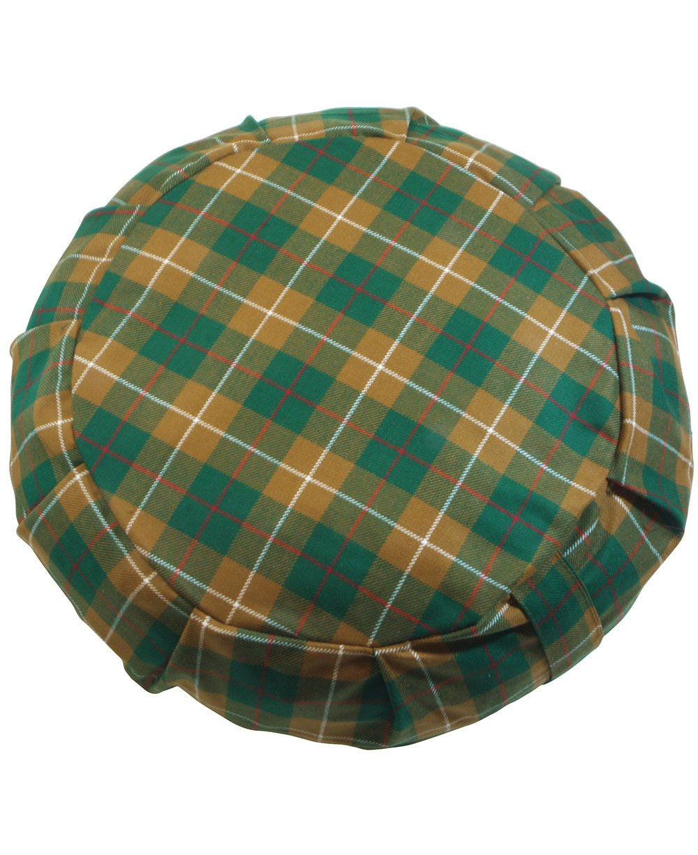 Zafu Cushion in Green and Sienna Brown - Massage Cushions