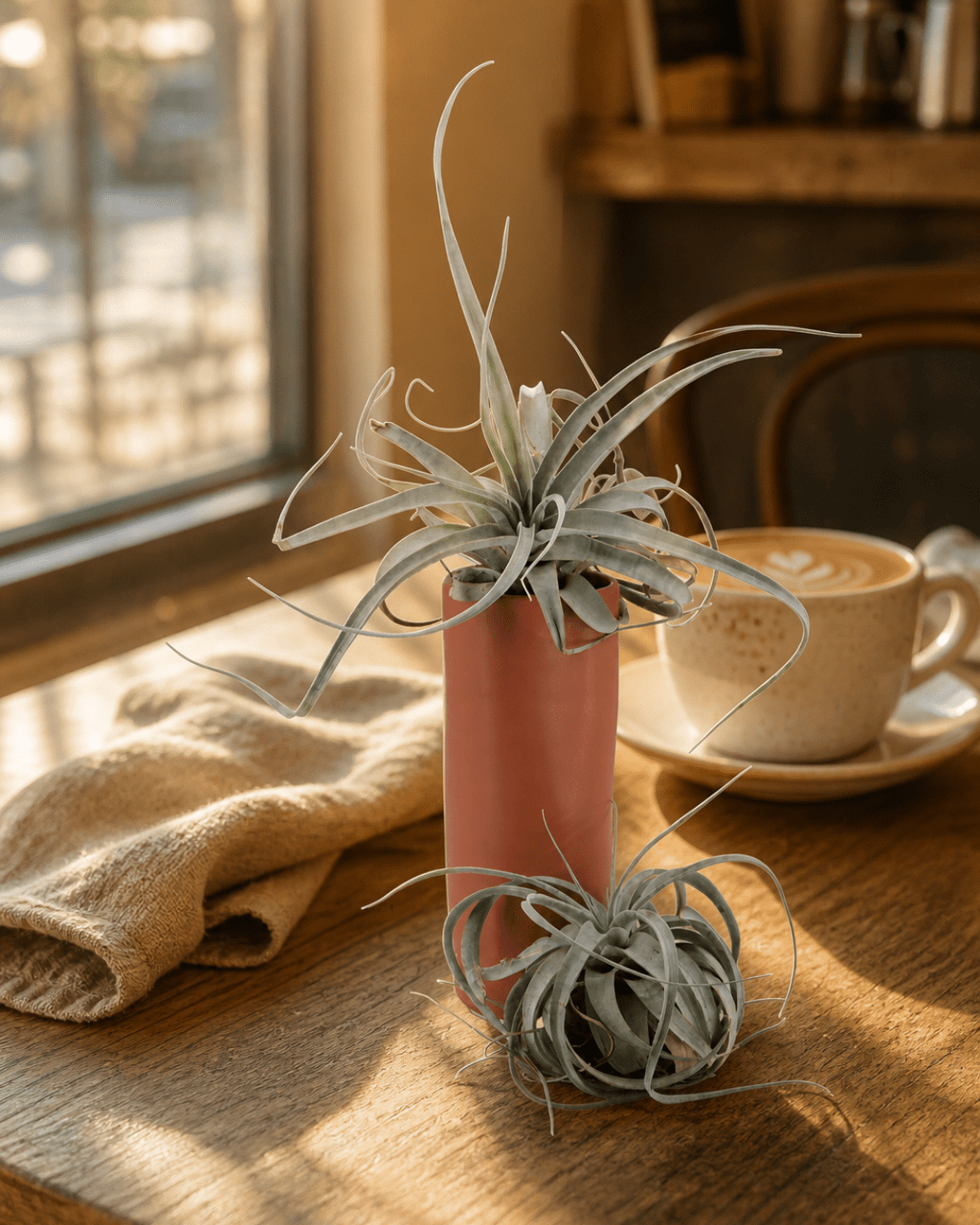 Zen - Inspired Terracotta Organic Tall Vase - Vases